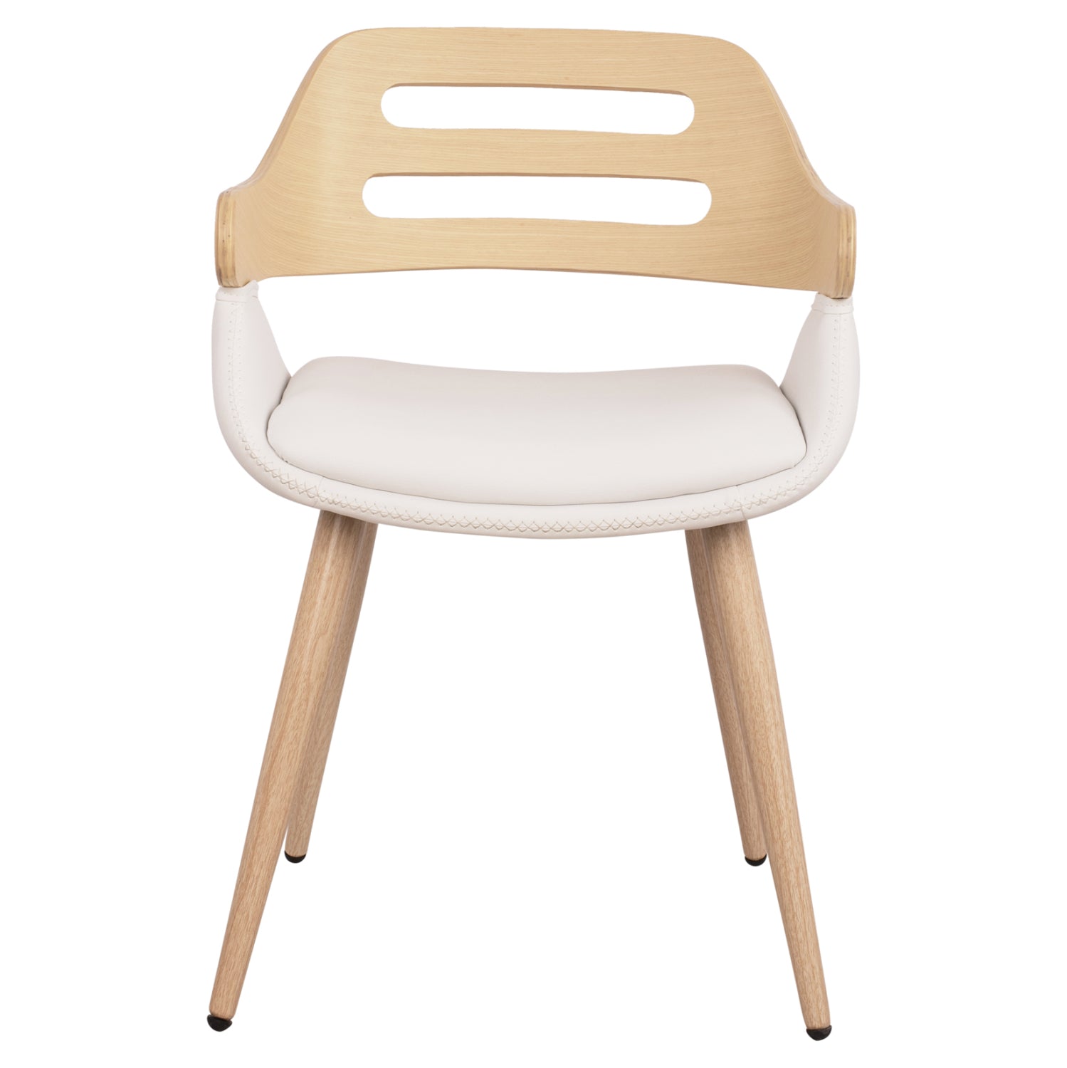 Допълнителен фотьойл Superior Pro Sonama с бял PU 50x53x76 см