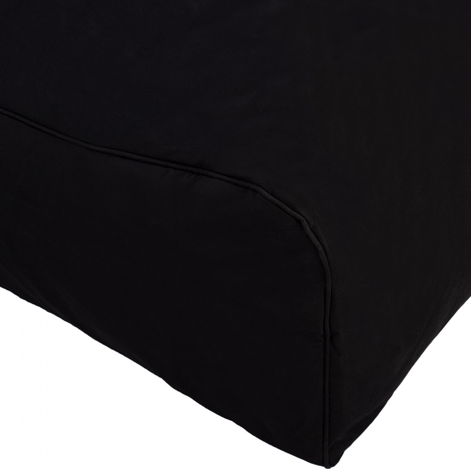 Пуф BLOOM водоустойчив черен с UV защита 106x70x61 см.