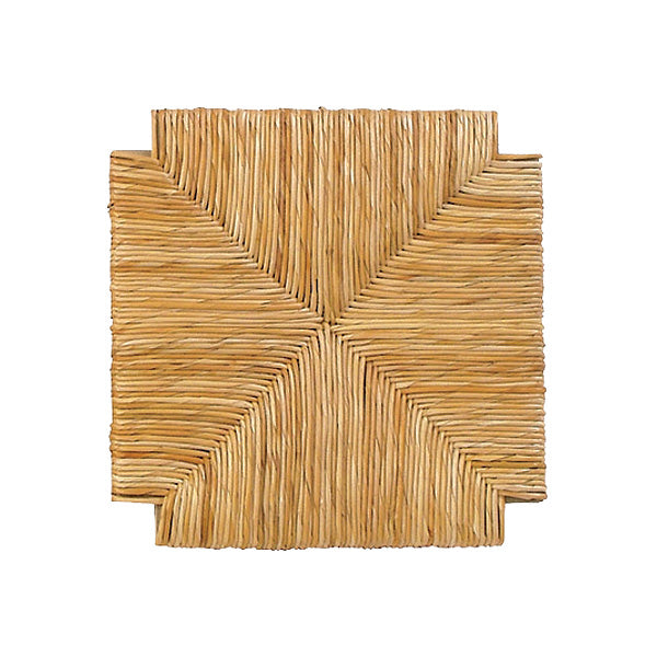Резервна седалка от пшенична тръстика мат за дървени столове-33x33x3.5cm(дебелина)