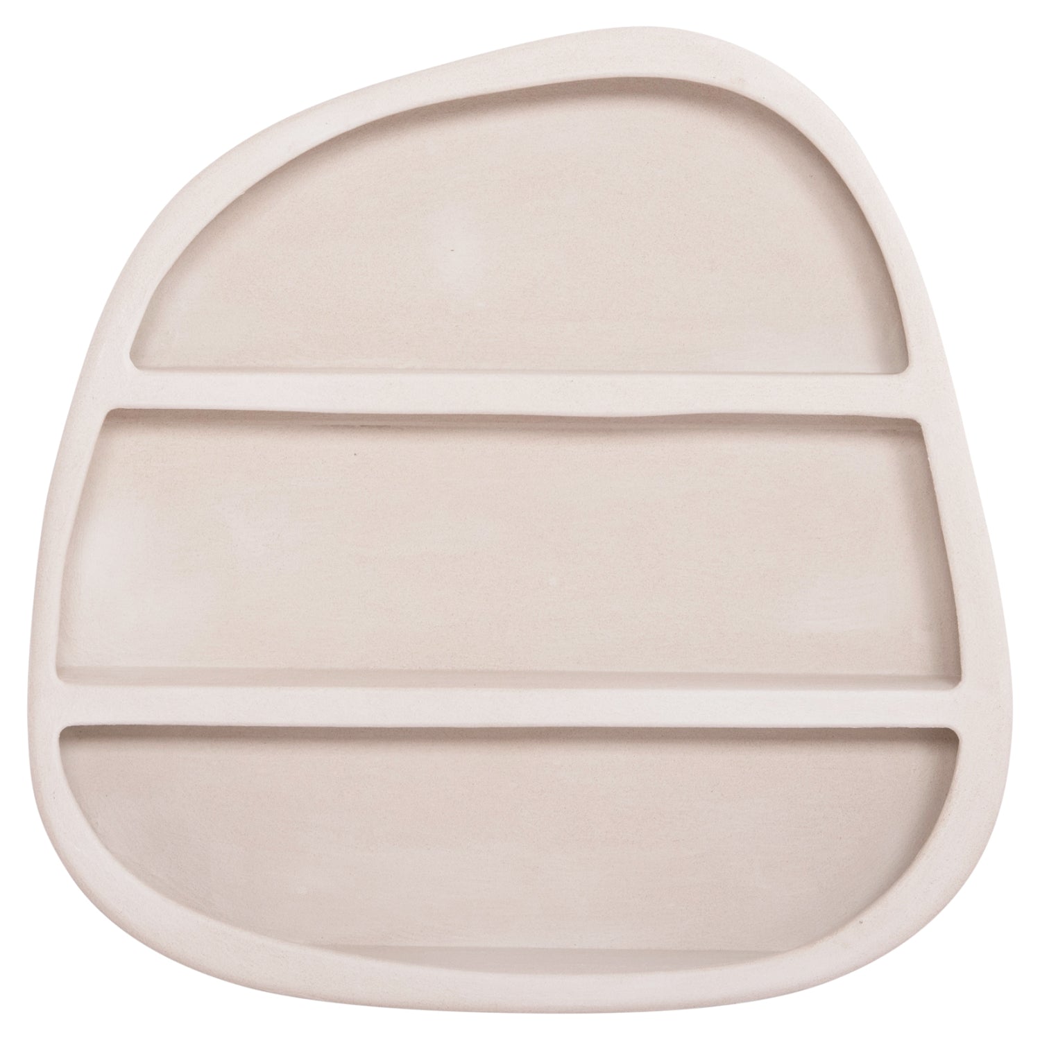 СТЕННА ЕТАЖЕРКА СЕРИЯ SANTORINI MDF В ЦВЯТ ОФ-УАЙТ 95x18x100Hсм.