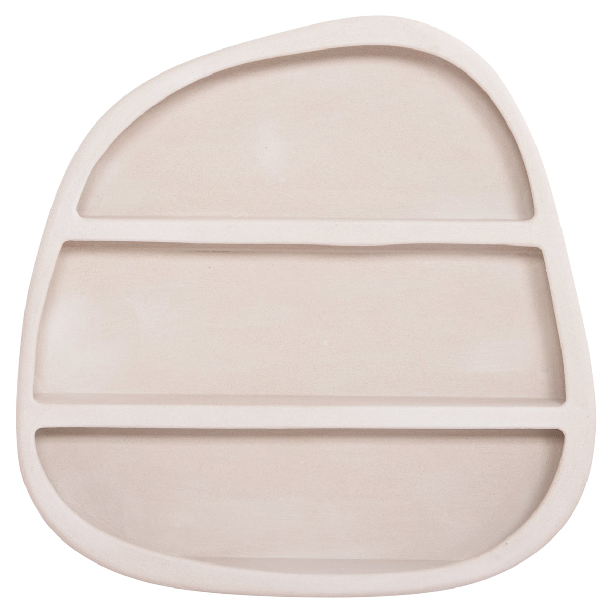 СТЕННА ЕТАЖЕРКА СЕРИЯ SANTORINI MDF В ЦВЯТ ОФ-УАЙТ 95x18x100Hсм.