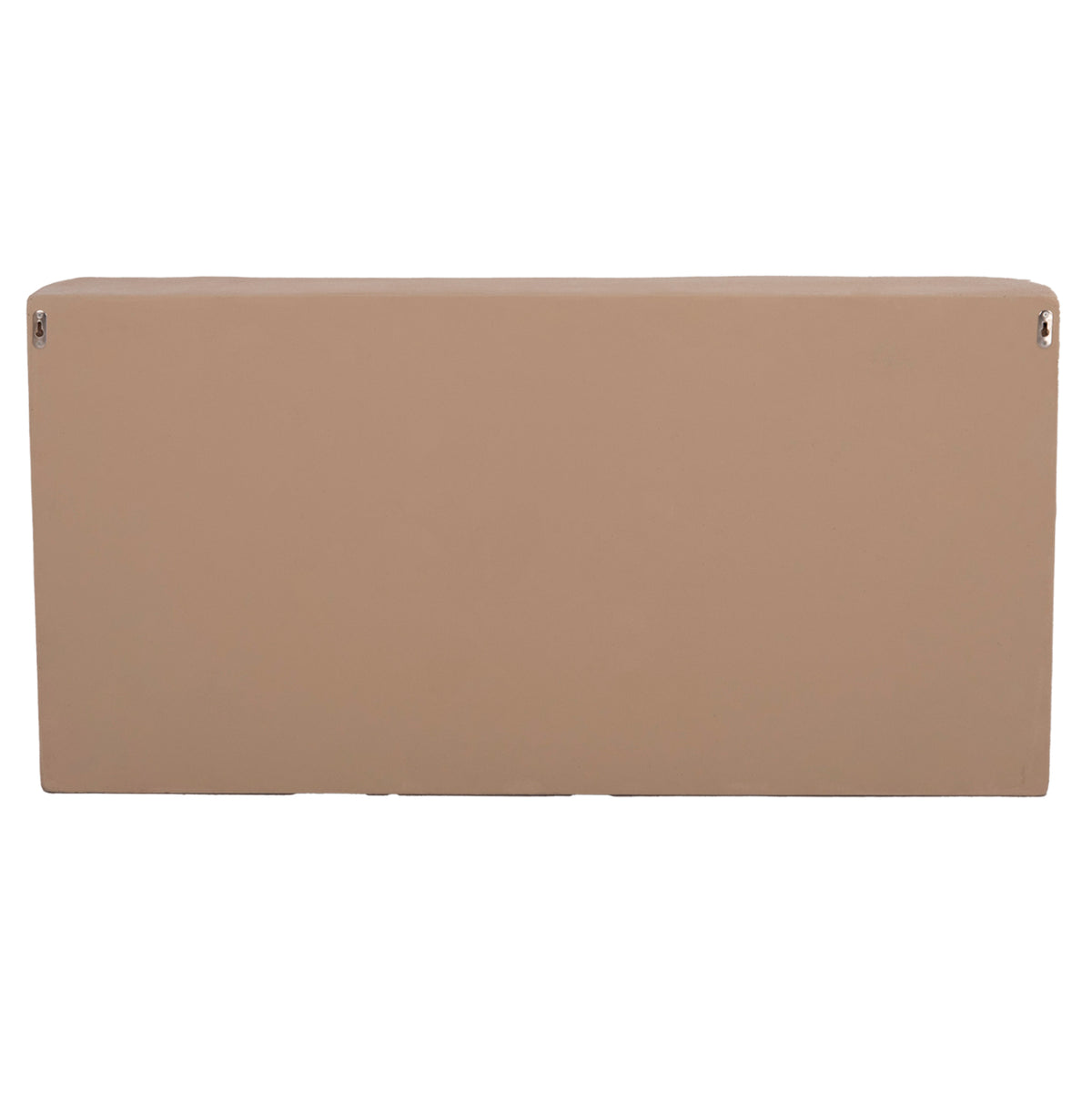 СТЕННА ЕТАЖЕРКА СЕРИЯ SANTORINI MDF В КАФЯВ ЦВЯТ 120x18x60Hсм.