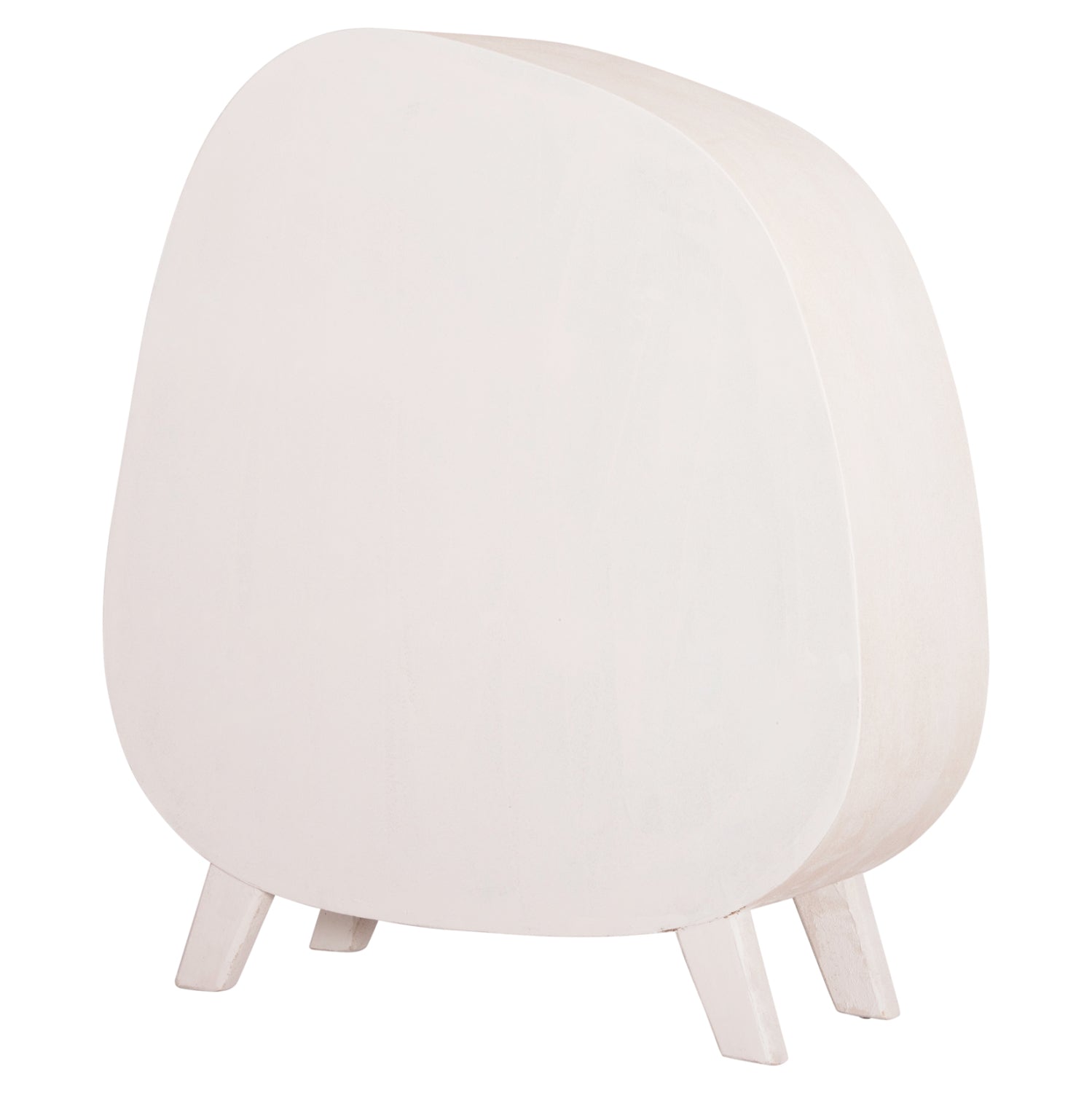 Рафтова етажерка серия SANTORINI MDF в слонова кост 120x38x133Hсм.