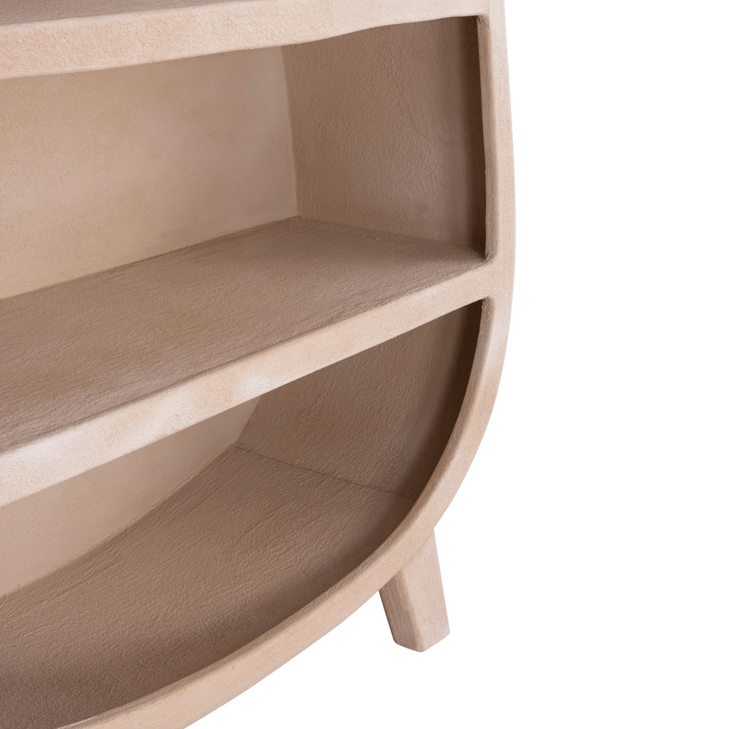 Рафтова етажерка серия SANTORINI MDF в кафяво 120x38x133Hсм.