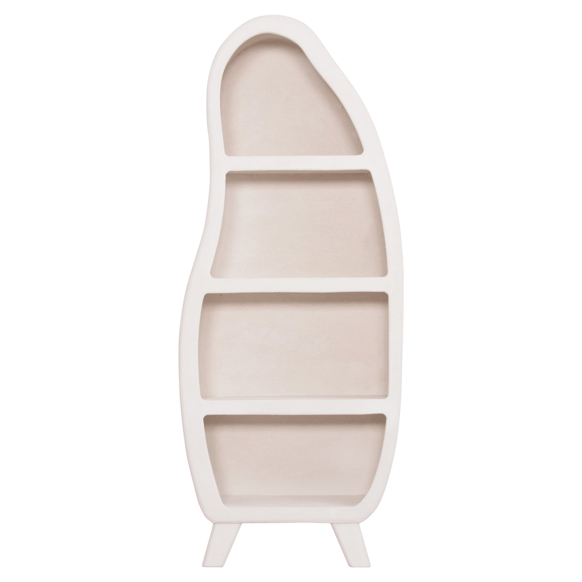 РАФТЕР СЕРИЯ SANTORINI MDF В ЦВЯТ ОФ-УАЙТ 80x38x196Hсм.