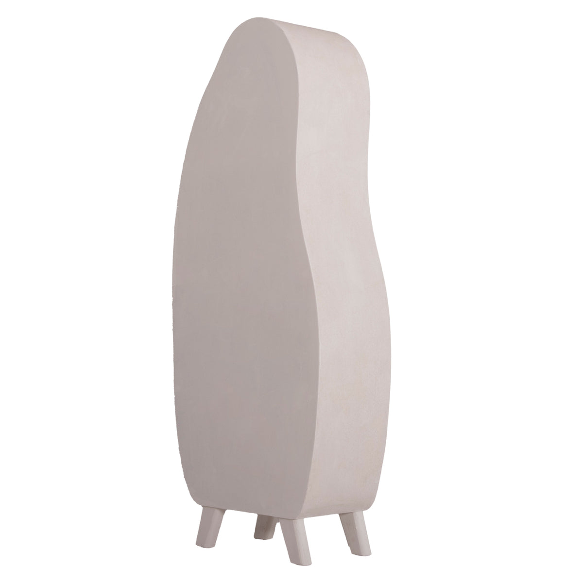 РАФТЕР СЕРИЯ SANTORINI MDF В ЦВЯТ ОФ-УАЙТ 80x38x196Hсм.