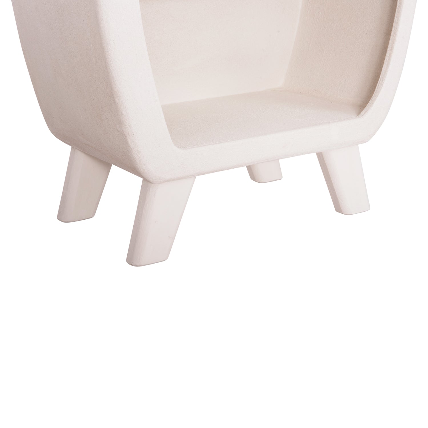 РАФТЕР СЕРИЯ SANTORINI MDF В ЦВЯТ ОФ-УАЙТ 80x38x196Hсм.