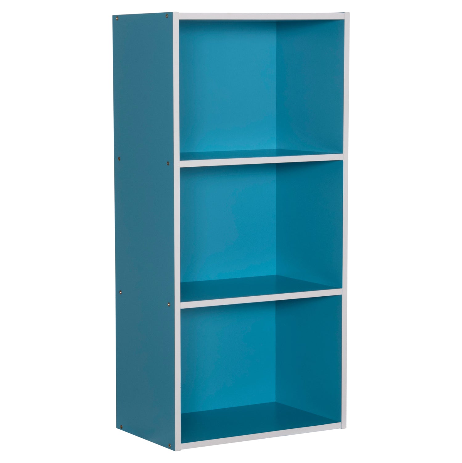 СТЕНЕН РАФТ CUBICON МЕЛАМИН В СИНЬО-БЯЛО 38,5x23,5x80Hсм.