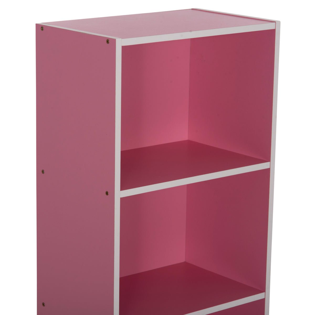 СТЕНЕН РАФТ CUBICON МЕЛАМИН В РОЗОВО-БЯЛО 38,5x23,5x80Hсм.
