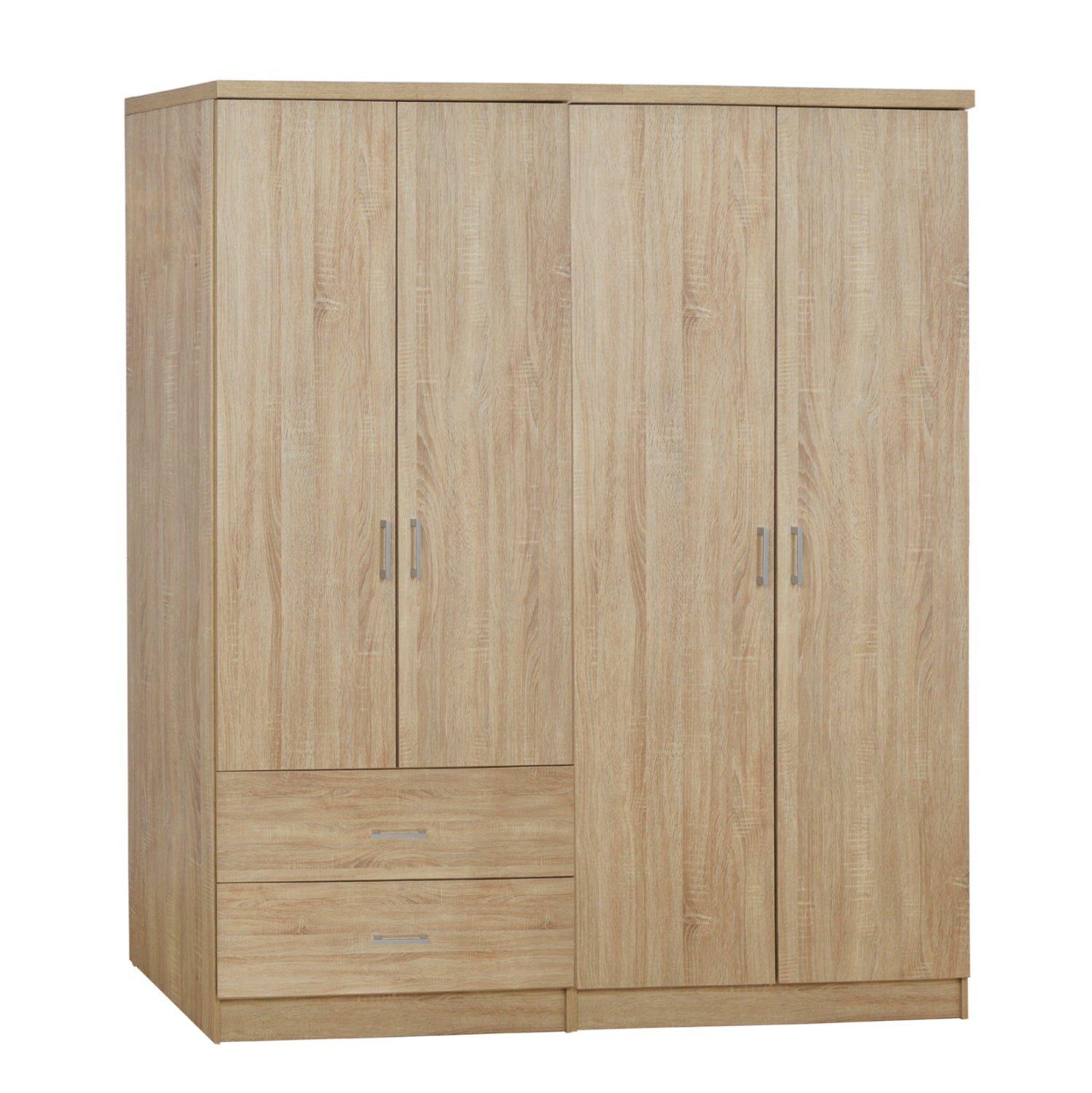 Комплект 2 броя гардероб с 4 врати Sonama 160x42x181