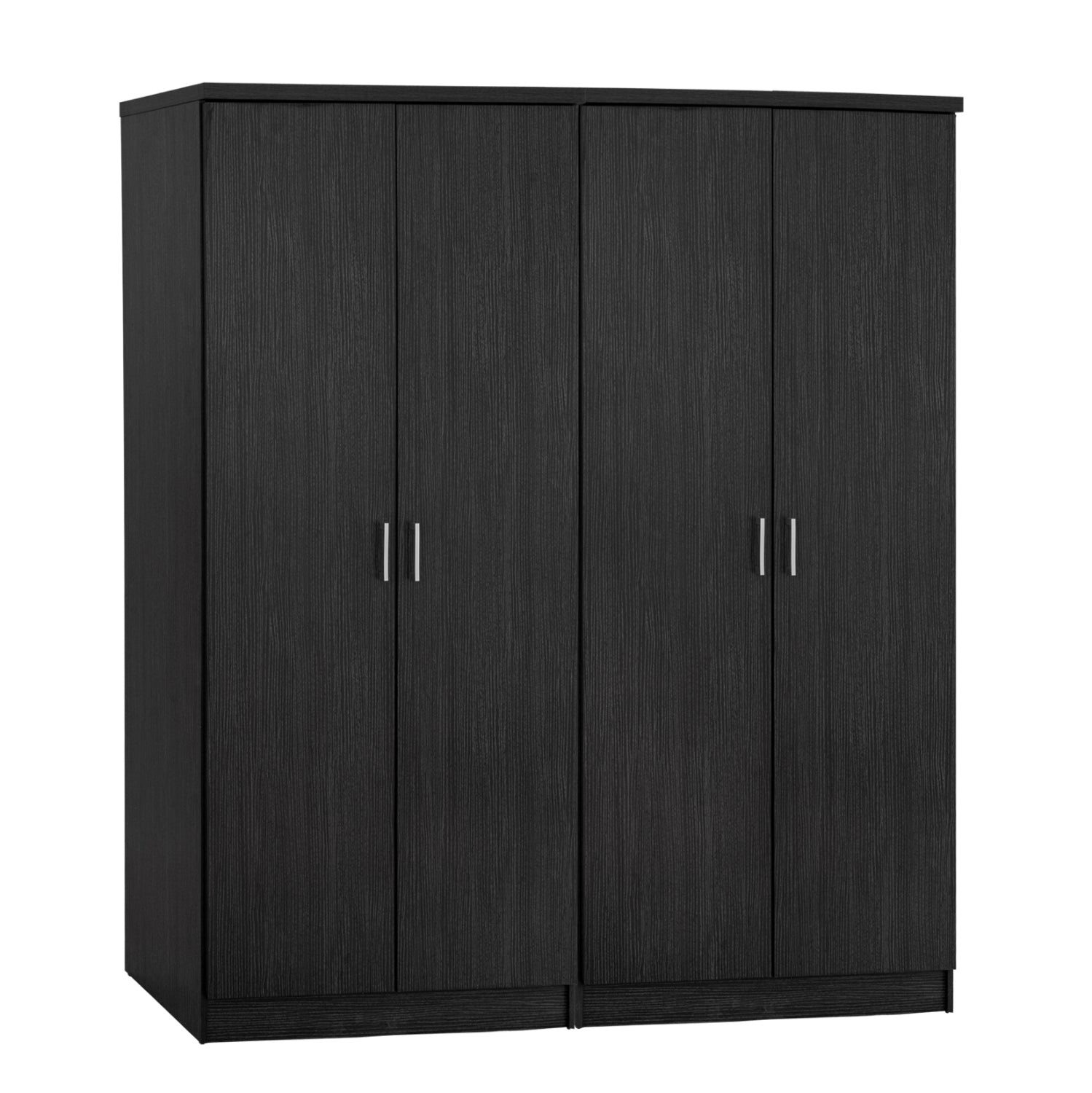Комплект 2 броя гардероб с 4 врати Zebrano 160x42x181