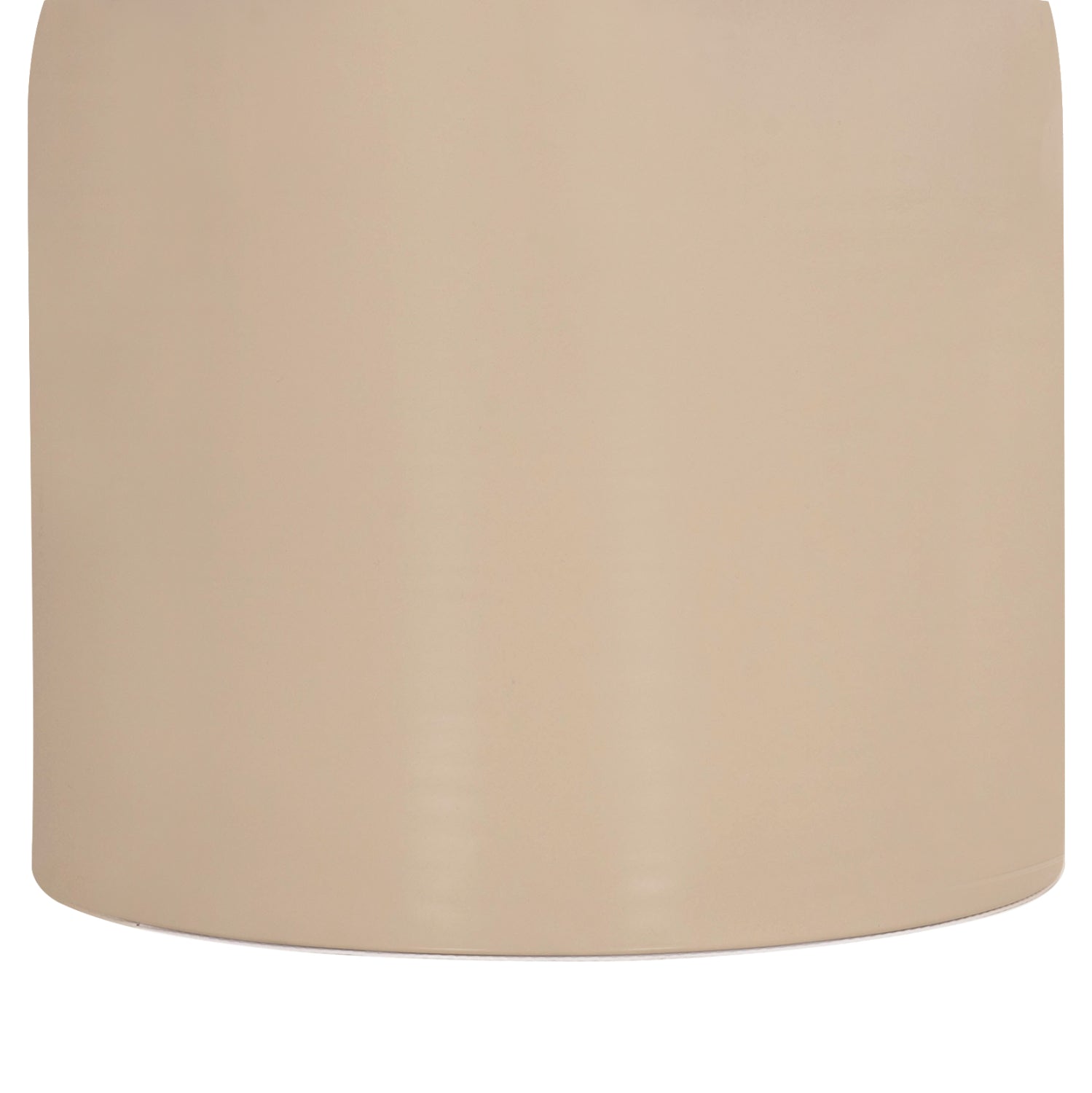 Комплект 2 маси за кафе BELLINS бежови метални основи - стъклени плотове Φ50cm & Φ80cm