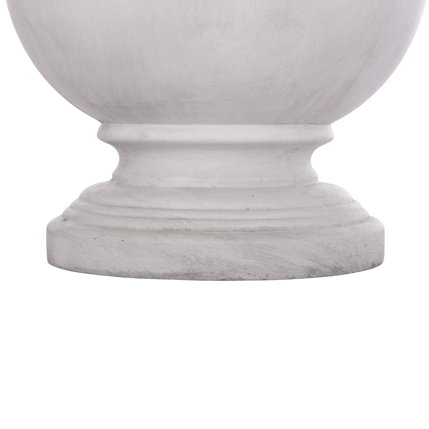 ГРАДИНСКИ САКСИИ С РЕЛЕФЕН ДИЗАЙН 3 БР. GARDENER FIBERCLAY В ЦВЯТ ОФУАЙТ Φ58x72.5Hсм.