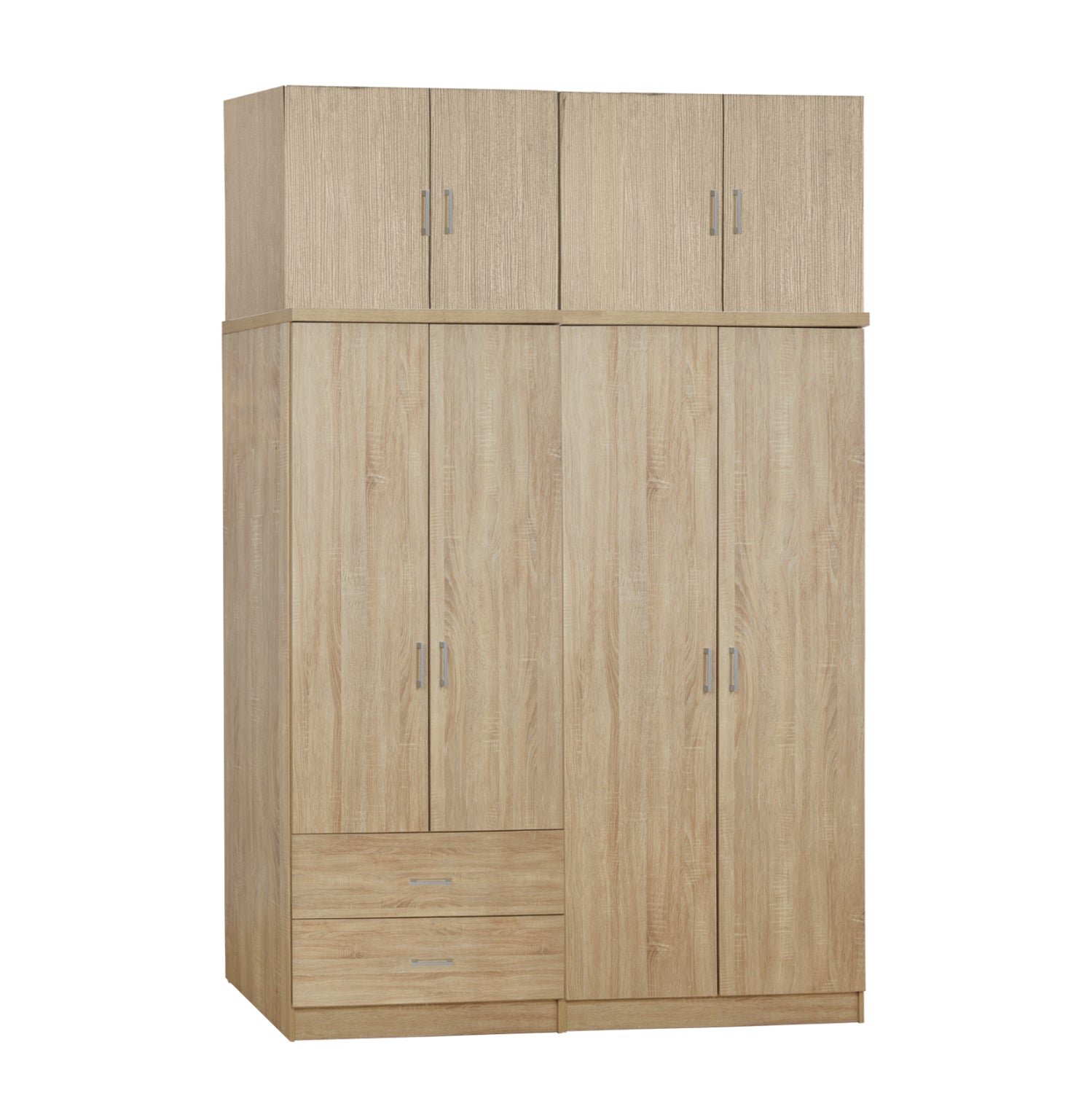 Комплект 4 части гардероб Четири крила с лофт Сонама 160x42x241