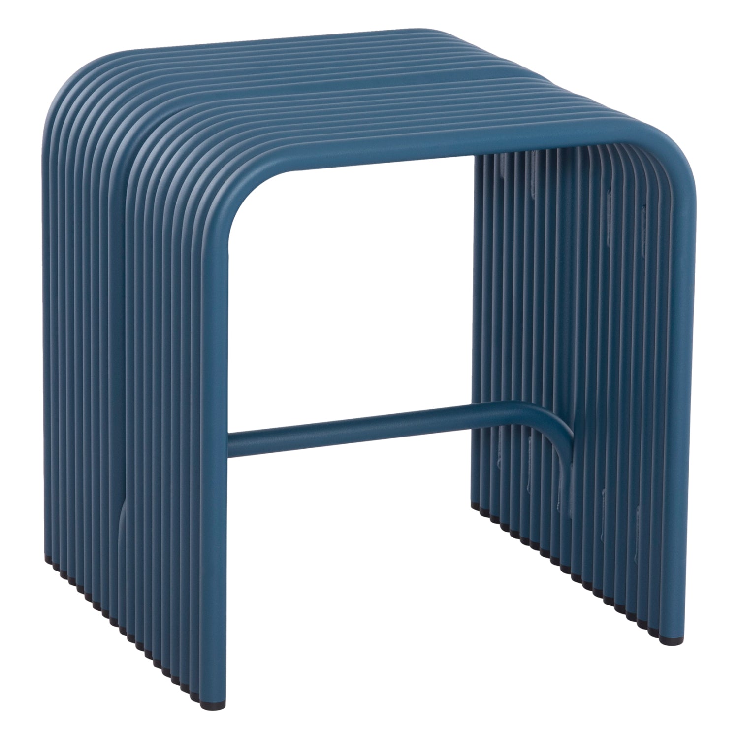 Стол серия INTREPID алуминий син 40x38x42,5Hсм.