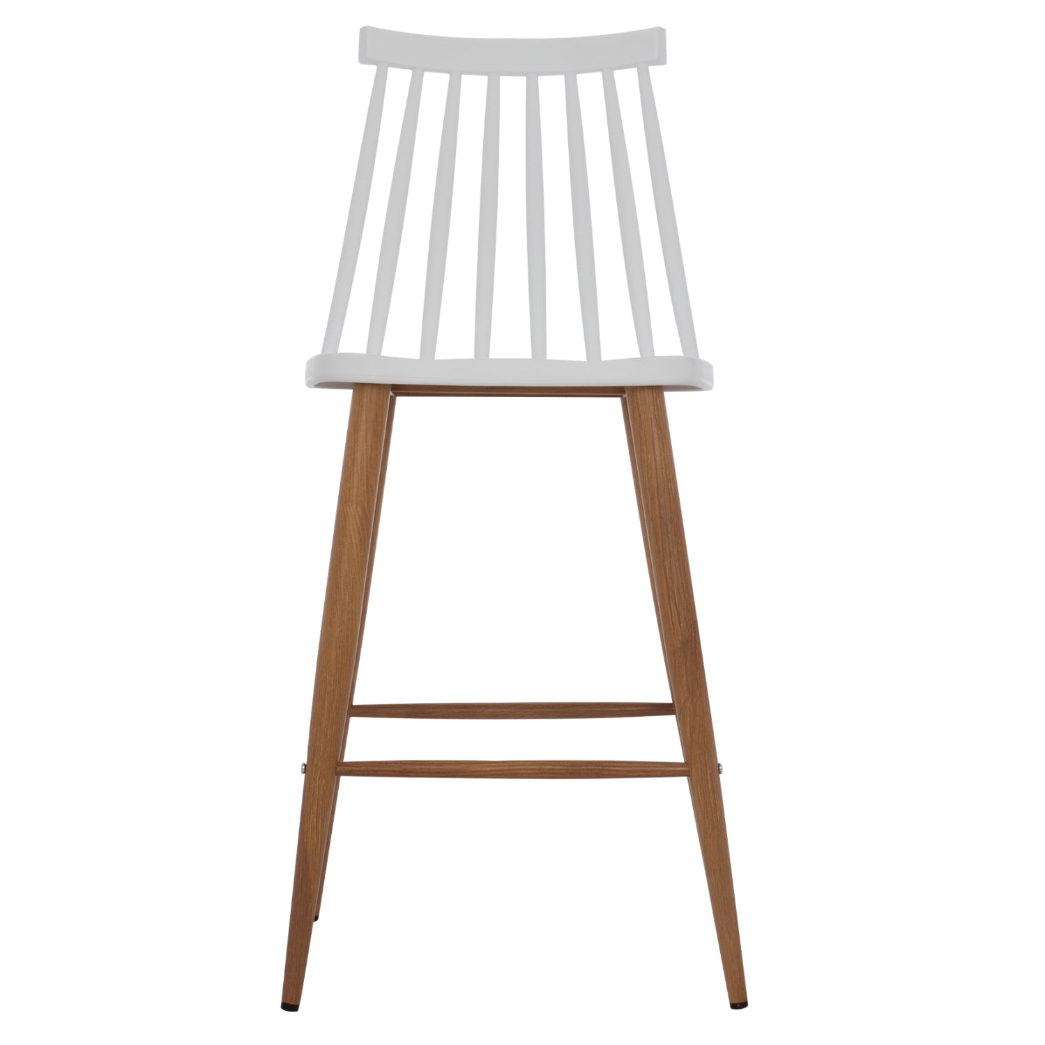 БАР СТОЛ БЯЛ, СРЕДНА ВИСОЧИНА 43x45x97H