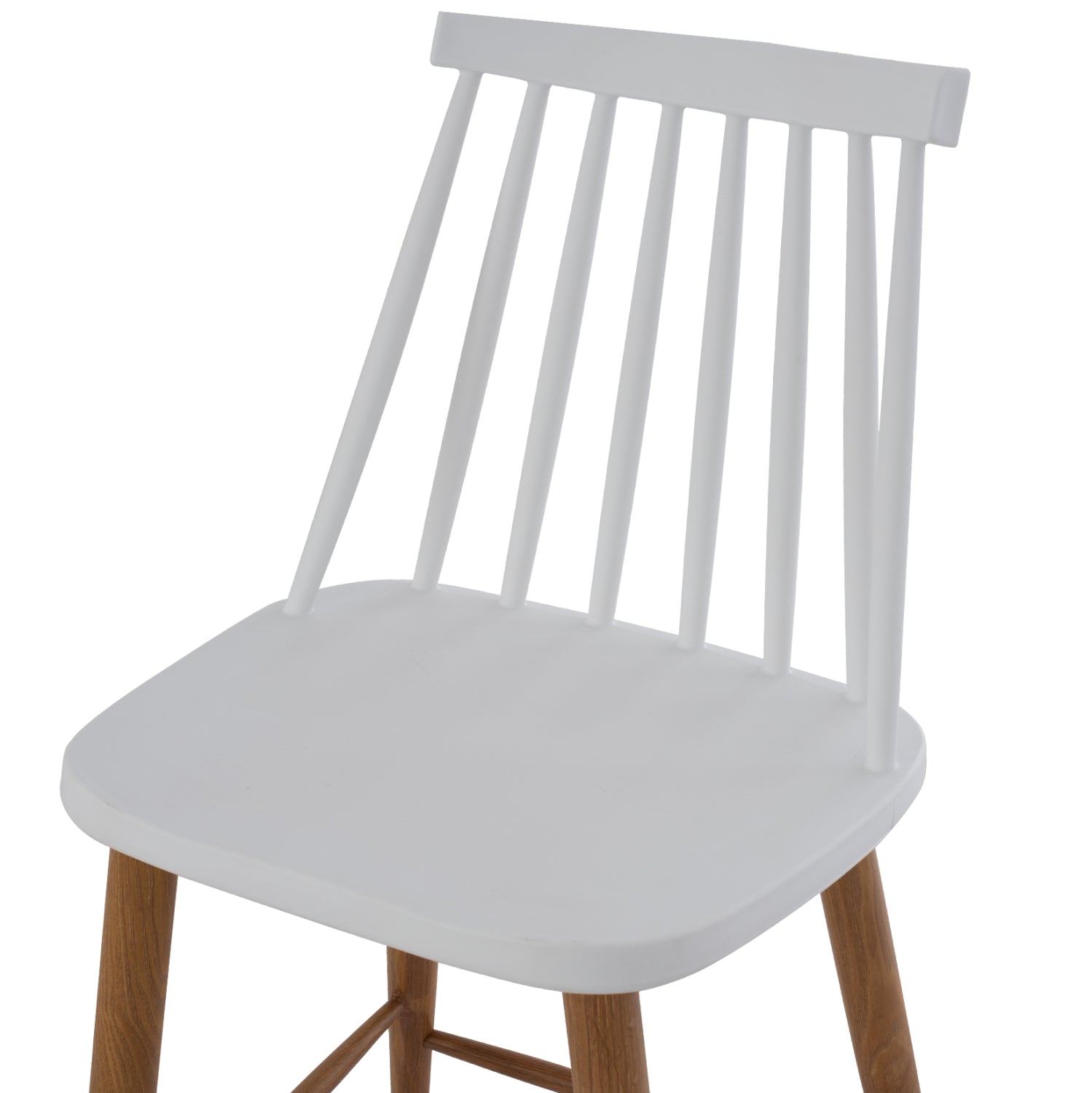 БАР СТОЛ БЯЛ, СРЕДНА ВИСОЧИНА 43x45x97H
