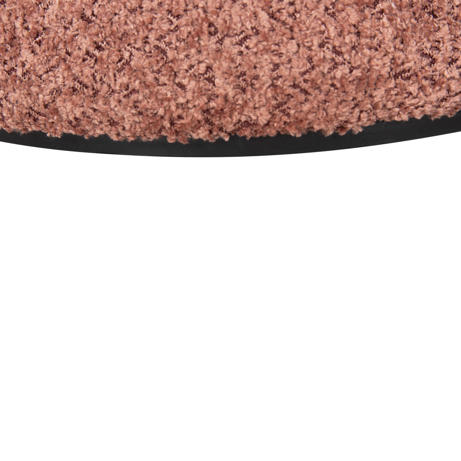 СТОЛЧЕ ROUND LINNER ПЛАТ BOUCLE РОЗОВ-ЧЕРЕН ДЕТАЙЛ D38x44 см.