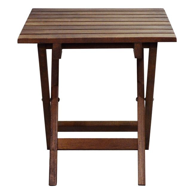 Стол-маса помощен орех 402 Коли 40x40 сгъваем 40x40x45 cm
