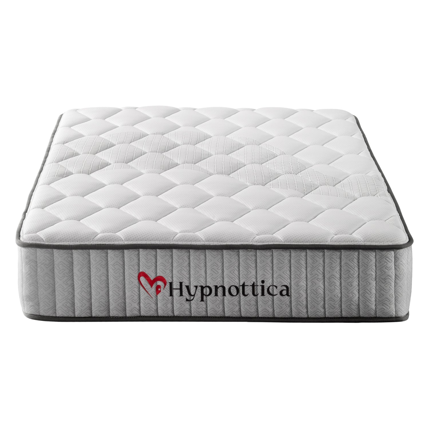 Полудвойен матрак HYPNOTTICA с пакет пружини - бял 120x200x25Hсм