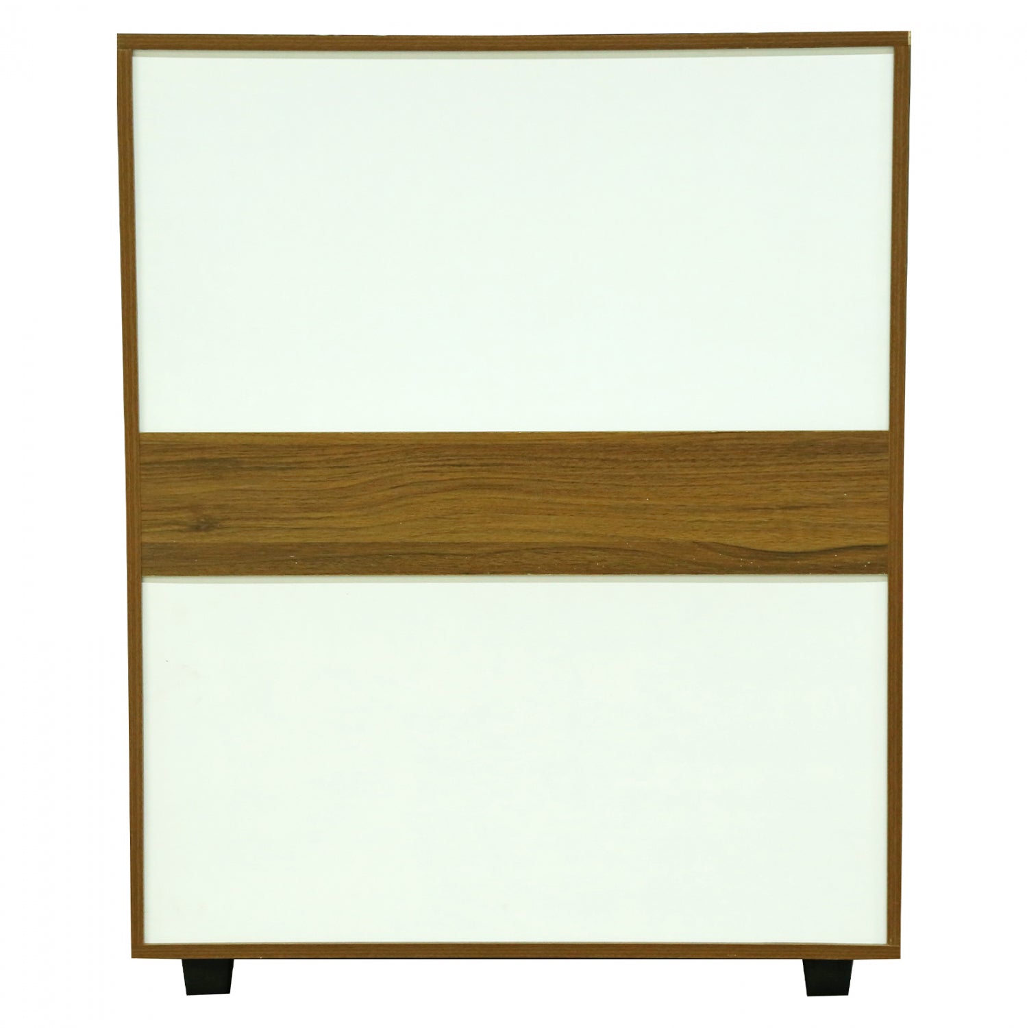 Меламинов скрин THORG с 5 орехови чекмеджета 80x40x100H cm.