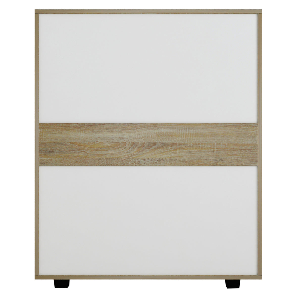 Меламинов скрин THORG с 5 чекмеджета в Sonama 80x40x100H cm.