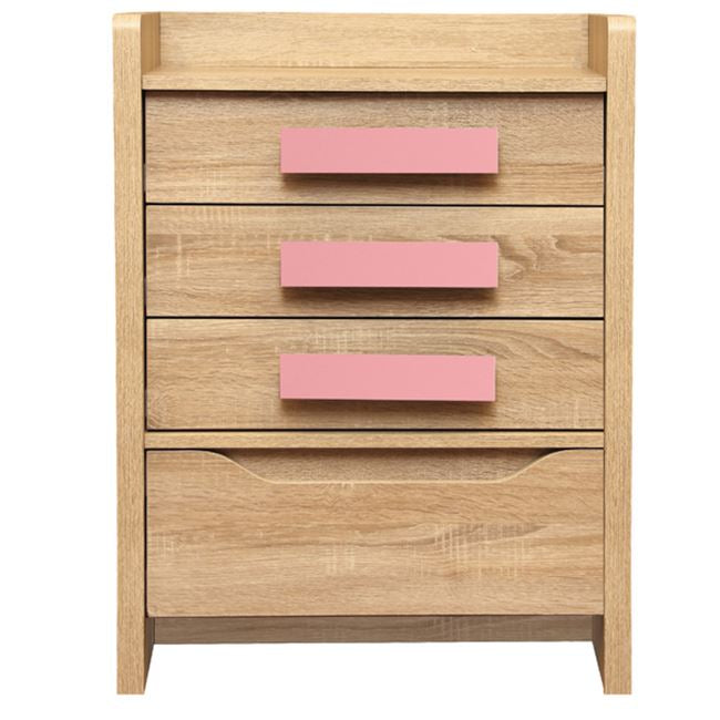 Чекмедже Playroom Sonama-Розово 63x40x80cm