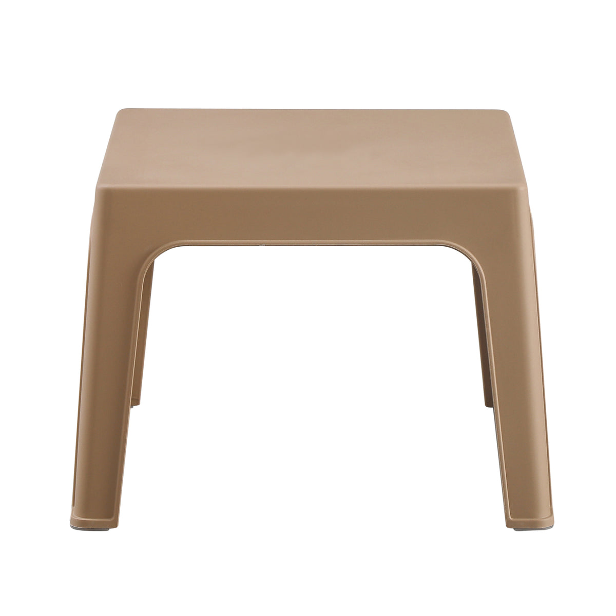 КВАДРАТНА КАФЕ МАСА SLEEK ПОЛИПРОПИЛЕН В КАПУЧИНО 56x56x40Hсм.