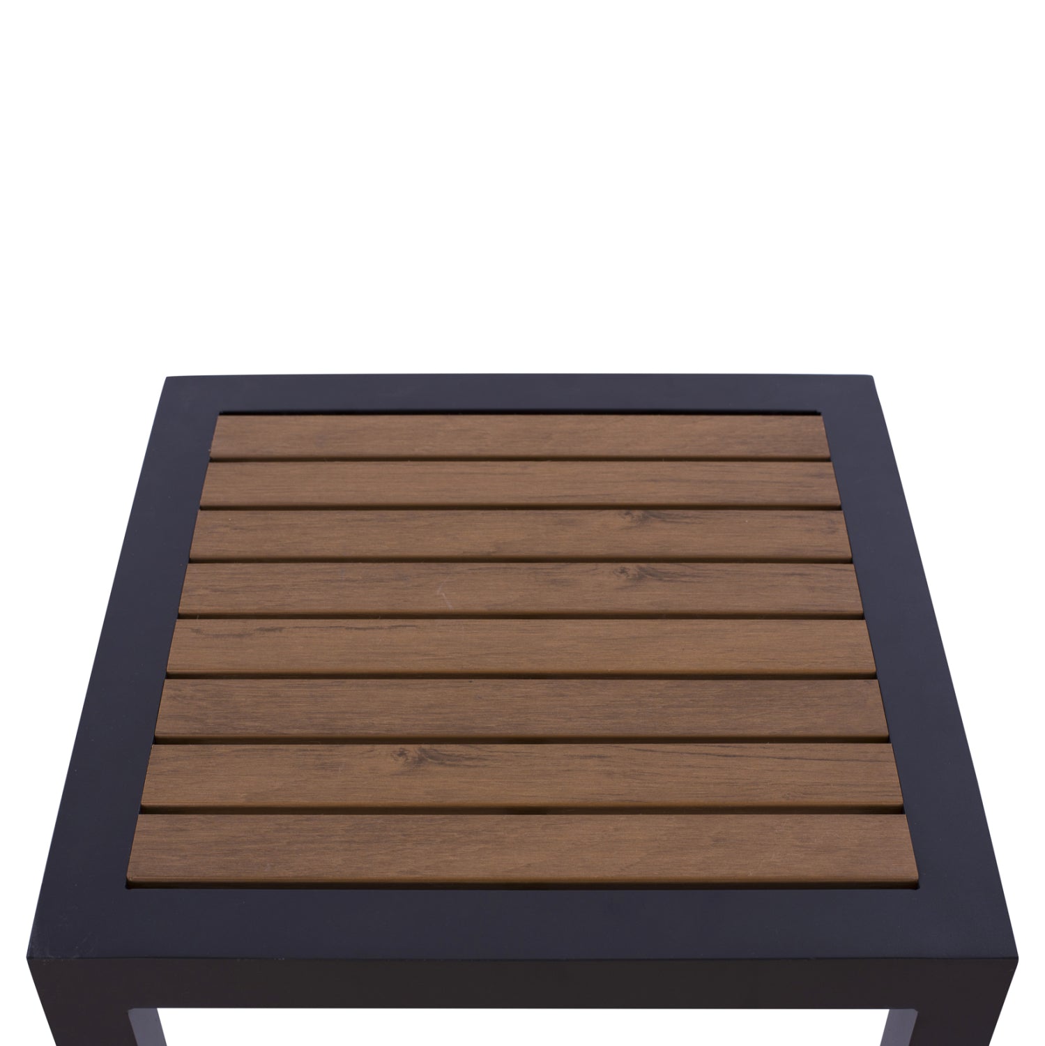 Алуминиева маса сива с полиуд 45x45x45,5 см