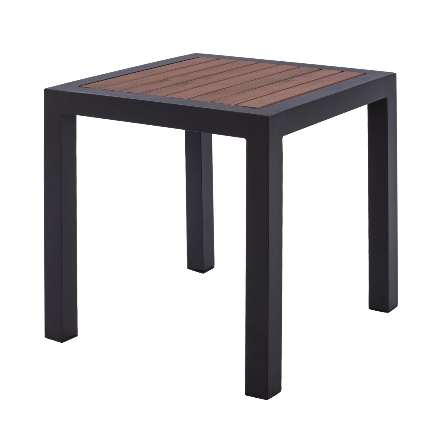 Алуминиева маса сива с полиуд 45x45x45,5 см