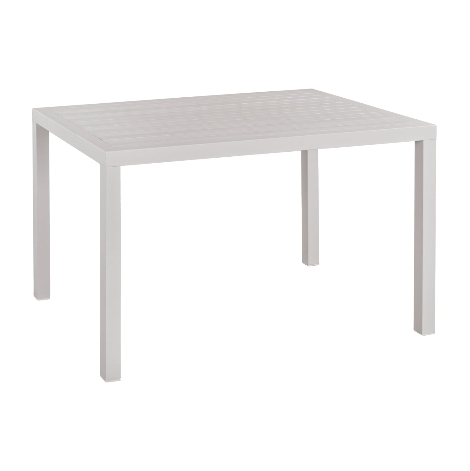 Алуминиева маса 120x80 бяла
