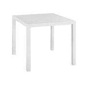 Алуминиева маса 80x80 бяла