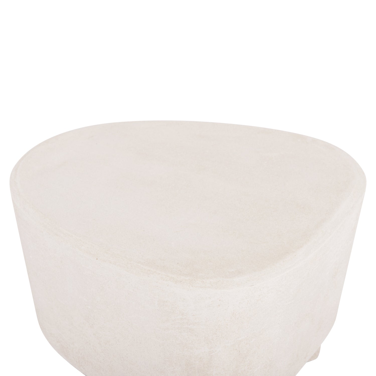 КАФЕЙНА МАСА СЕРИЯ SANTORINI MDF В ЦВЯТ ОФ-БЯЛ 54x61x40.5Всм.