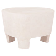 КАФЕЙНА МАСА СЕРИЯ SANTORINI MDF В ЦВЯТ ОФ-БЯЛ 54x61x40.5Всм.