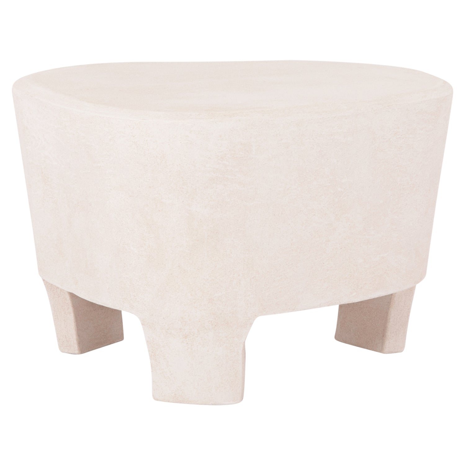 КАФЕЙНА МАСА СЕРИЯ SANTORINI MDF В ЦВЯТ ОФ-БЯЛ 54x61x40.5Всм.