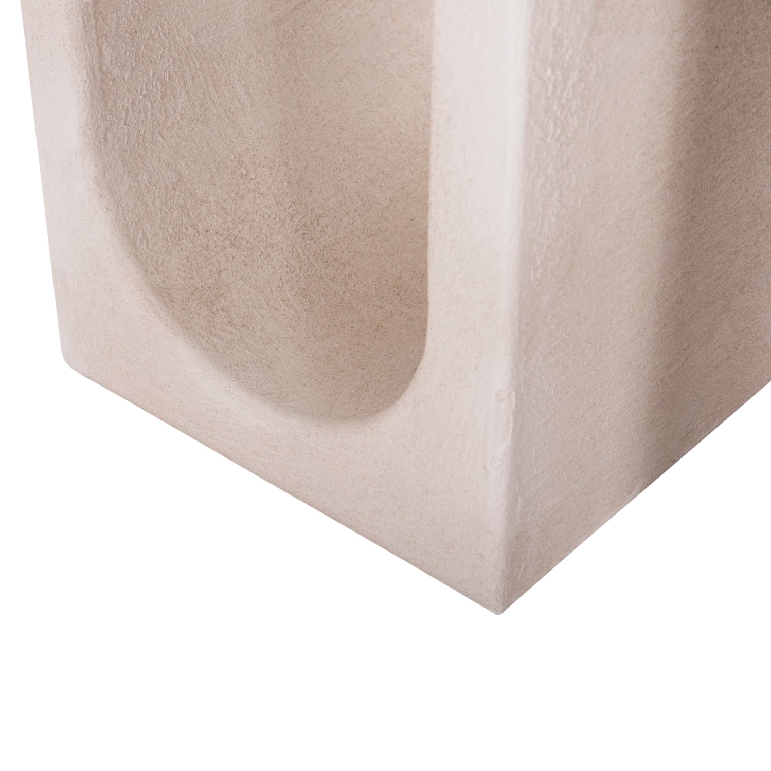 Масичка за кафе серия SANTORINI MDF в слонова кост 48x38x48,5Hсм.