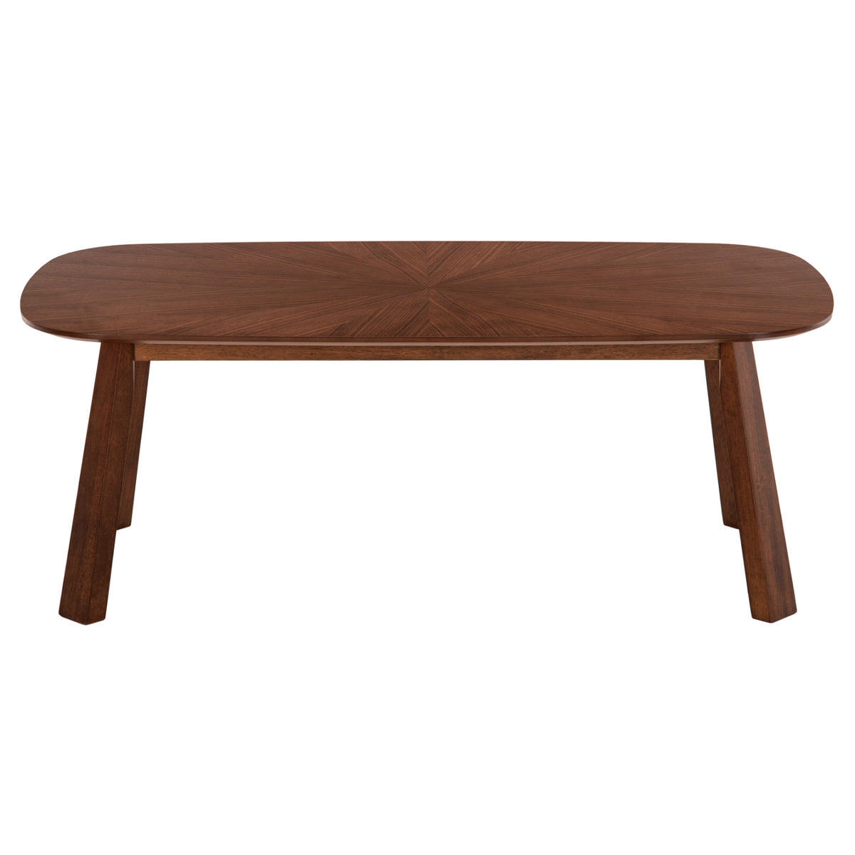 КАФЕНА МАСА RINER MDF В ЦВЯТ ОРЕХ 120x60x45Hсм.