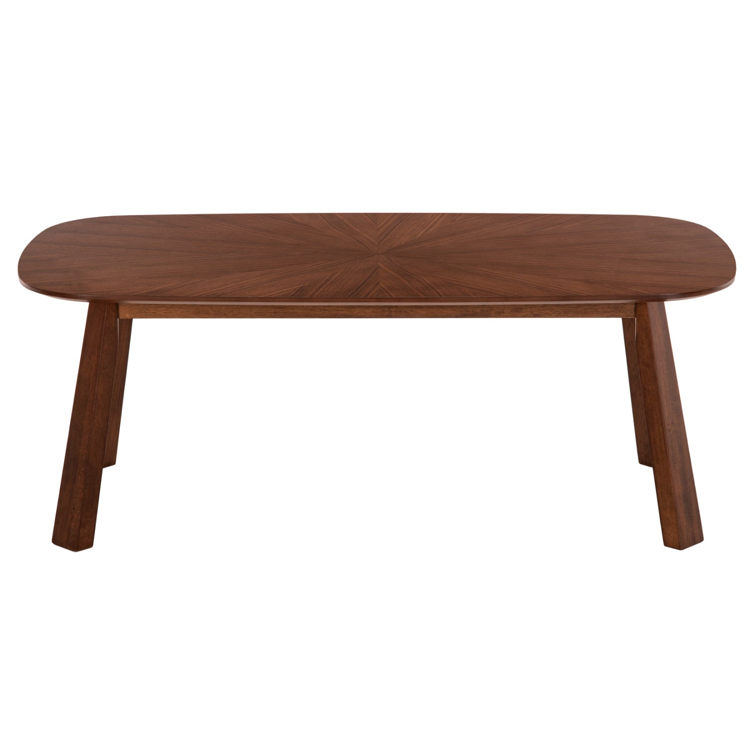 КАФЕНА МАСА RINER MDF В ЦВЯТ ОРЕХ 120x60x45Hсм.