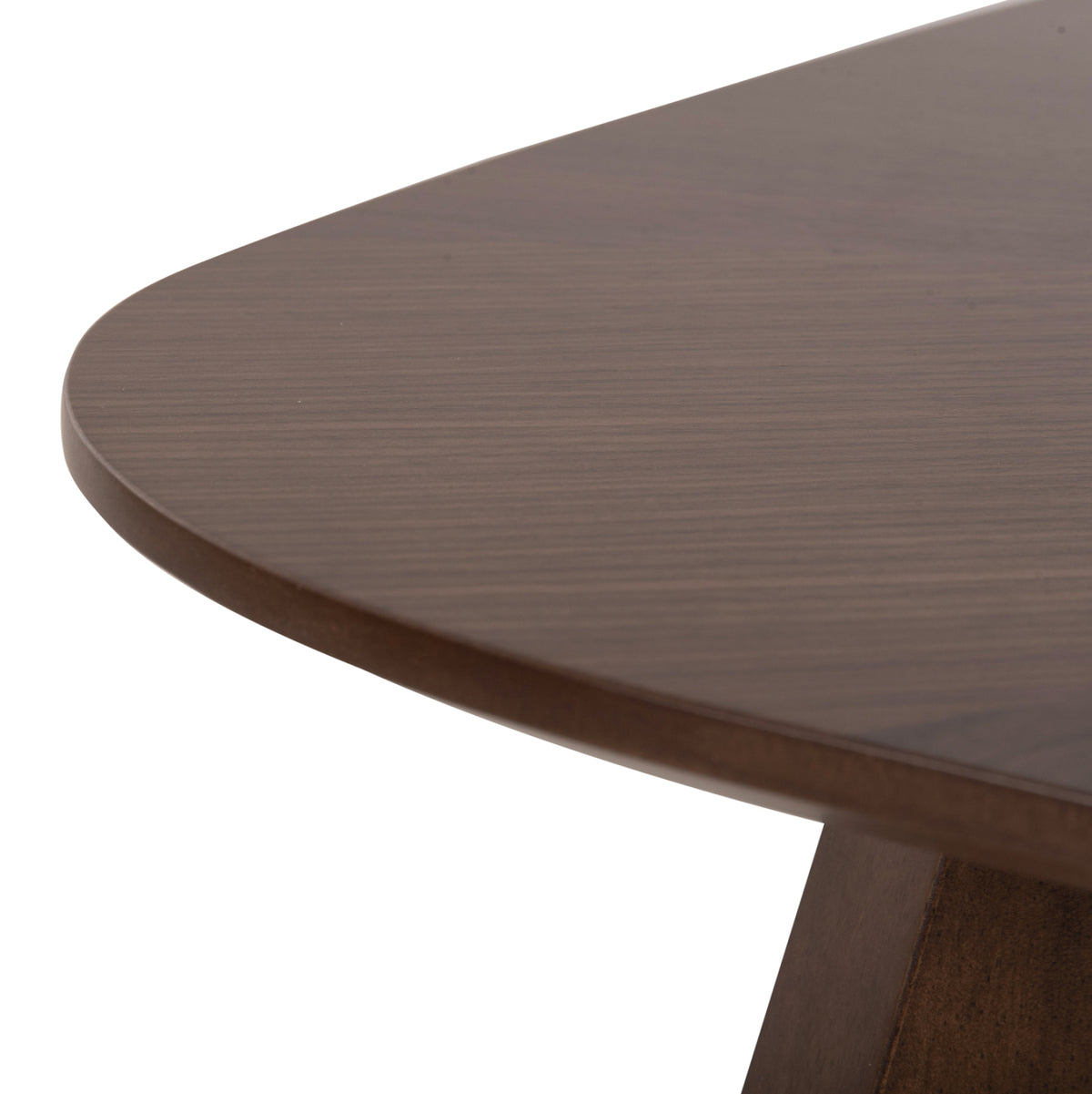 КАФЕНА МАСА RINER MDF В ЦВЯТ ОРЕХ 120x60x45Hсм.