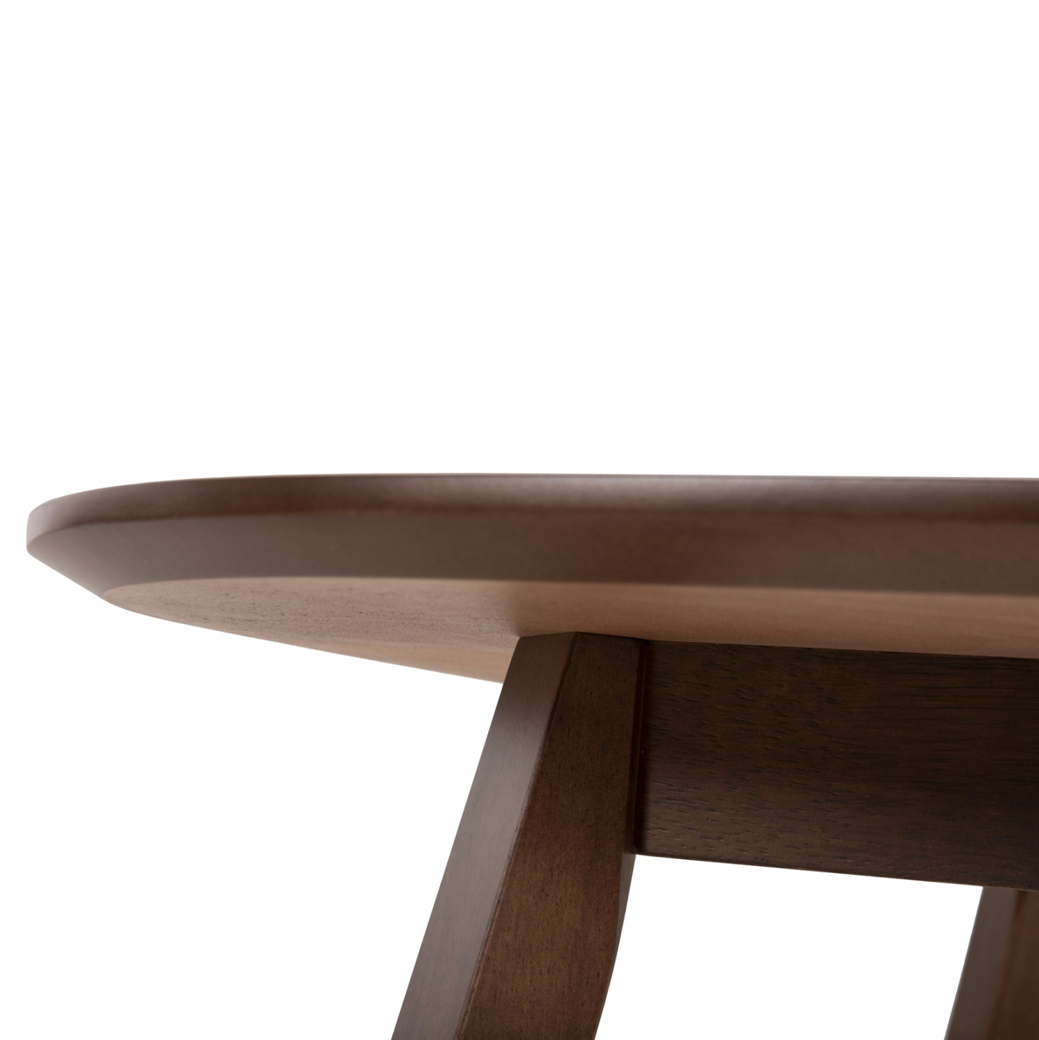 КАФЕНА МАСА RINER MDF В ЦВЯТ ОРЕХ 120x60x45Hсм.