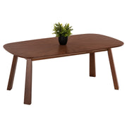 КАФЕНА МАСА RINER MDF В ЦВЯТ ОРЕХ 120x60x45Hсм.