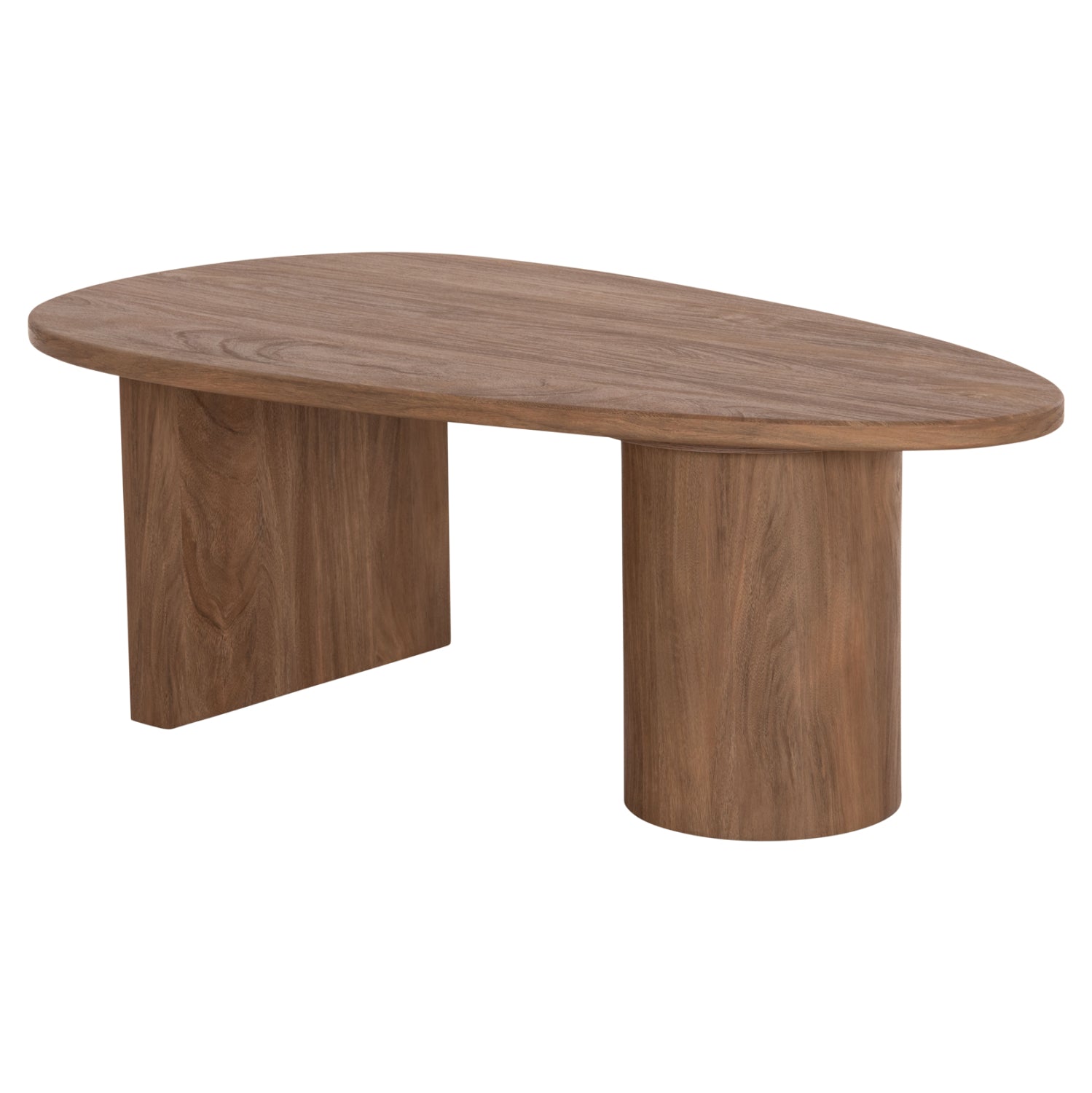 Овална холна маса ALPER MDF в цвят сонама 110x60x40Hсм