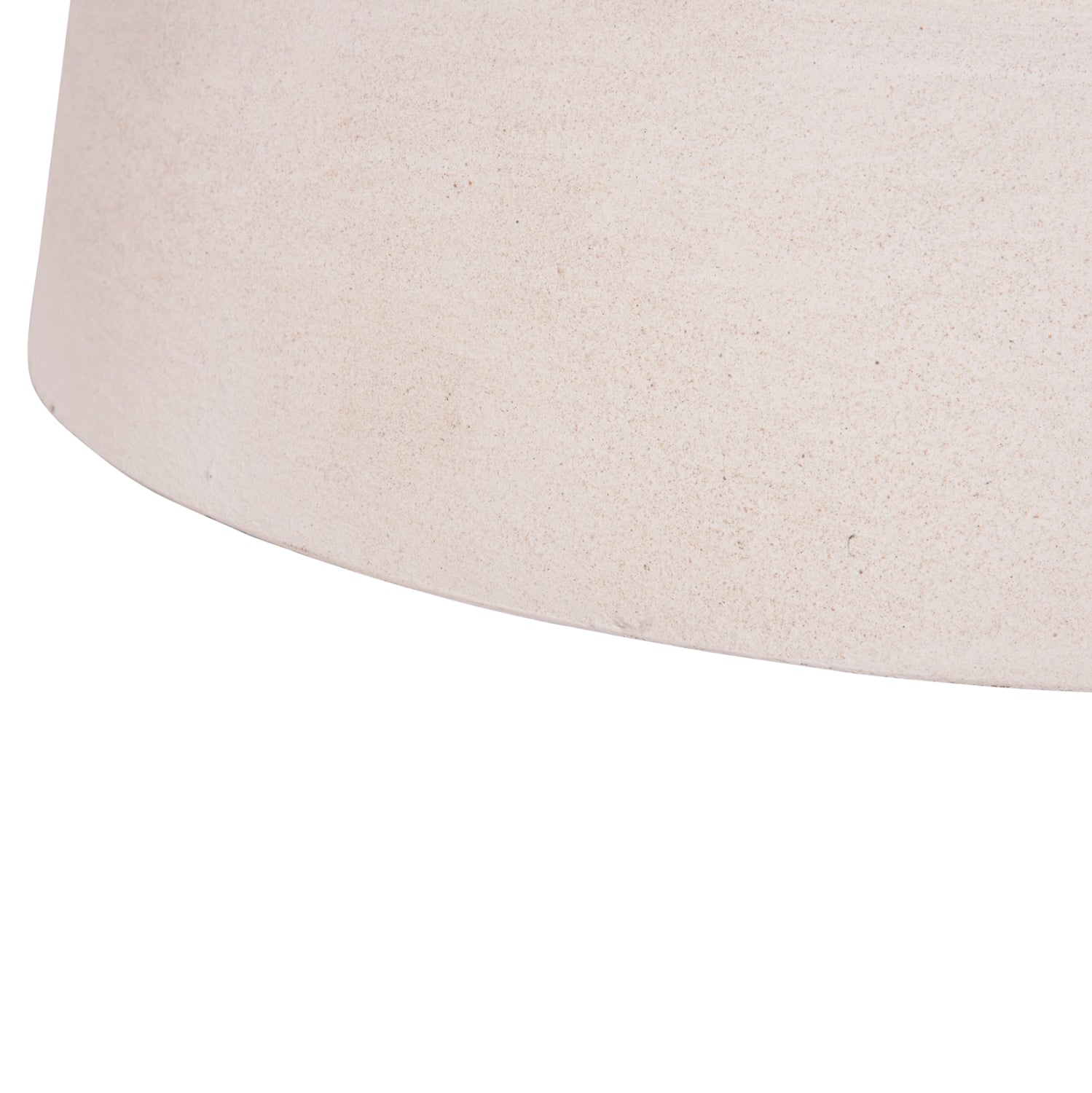 Кръгла холна маса серия SANTORINI MDF в цвят офуайт Φ79x35Hсм.