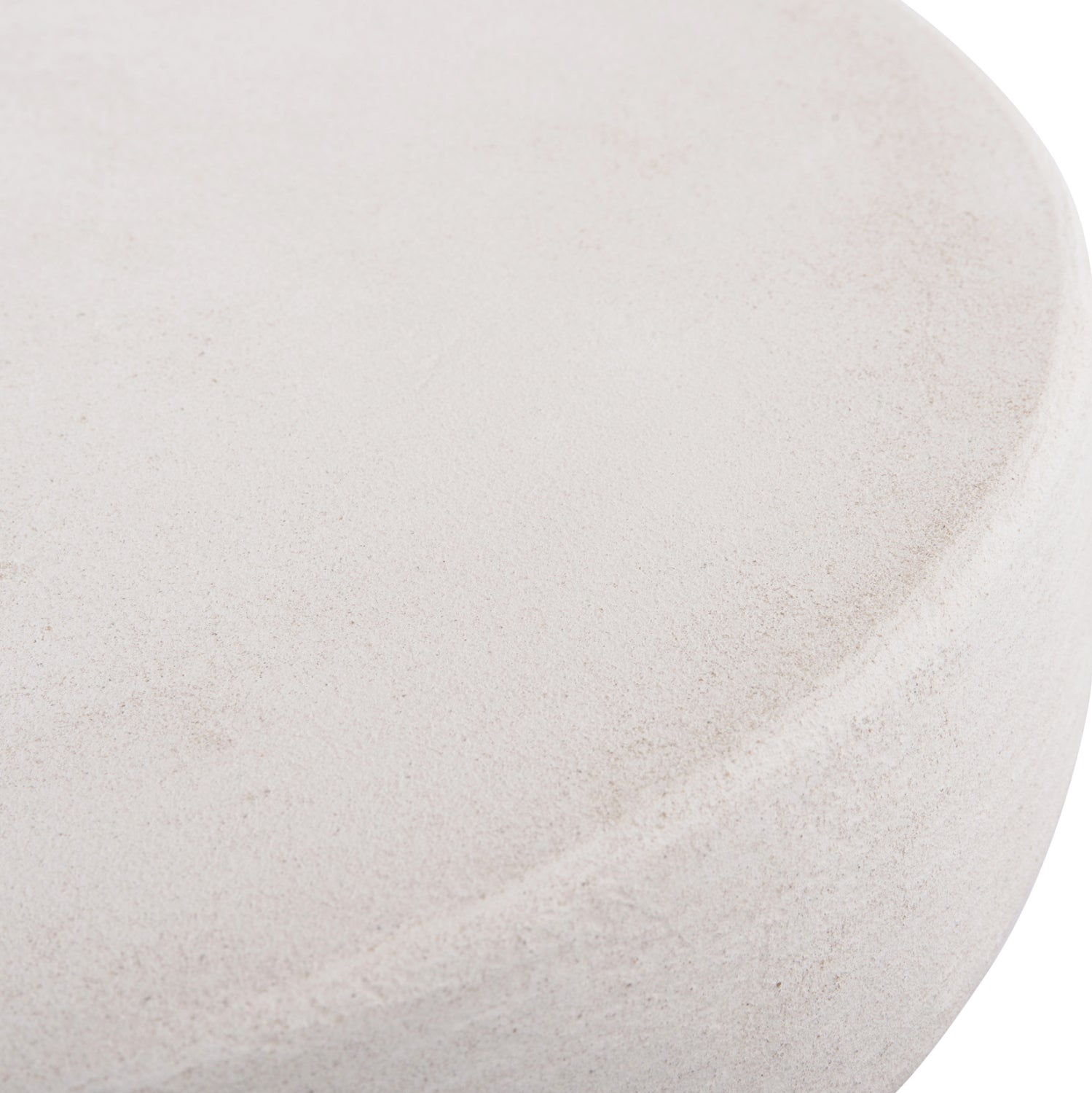 КРЪГЛА КАФЕЙНА МАСА СЕРИЯ SANTORINI MDF В ЦВЯТ ОФ-БЯЛ Ф60x42.5Всм.
