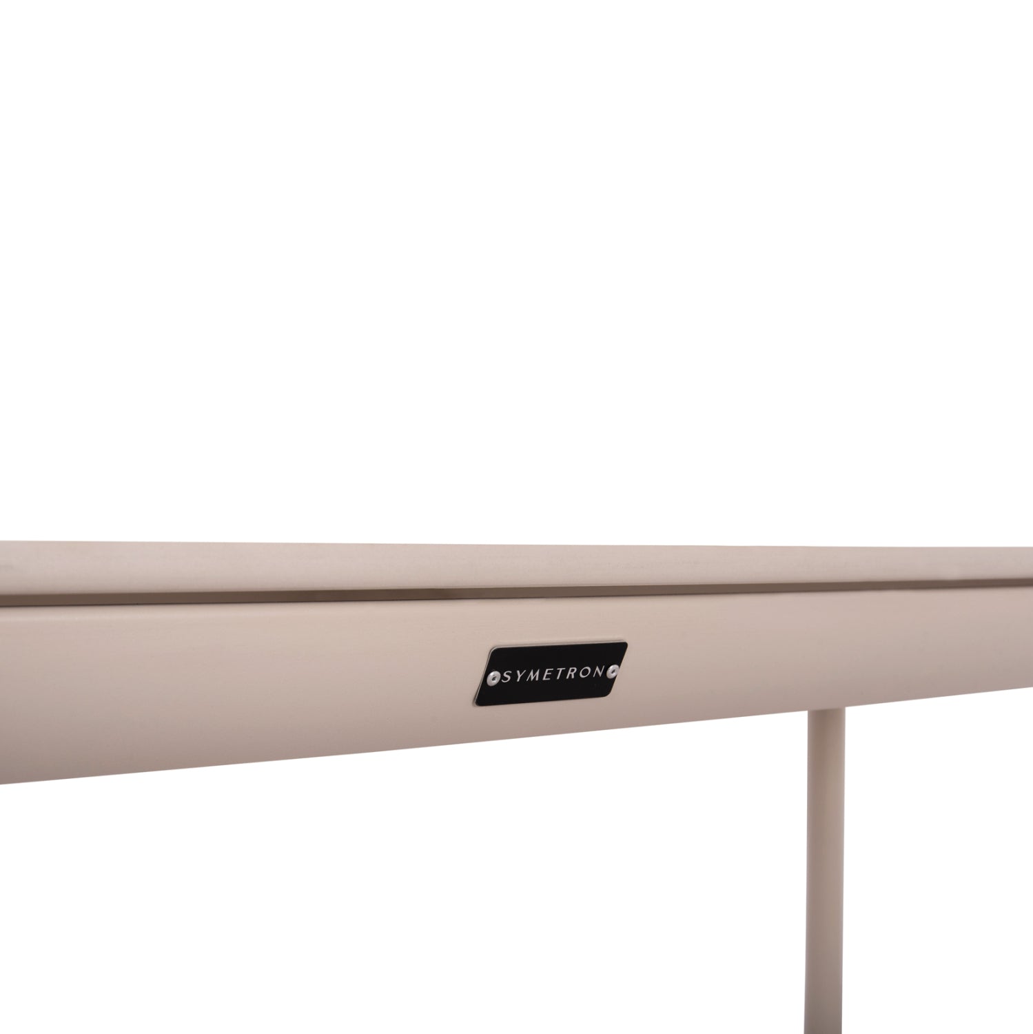 Трапезна маса крем алуминий с плот SINTERED STONE 240x100x76 см