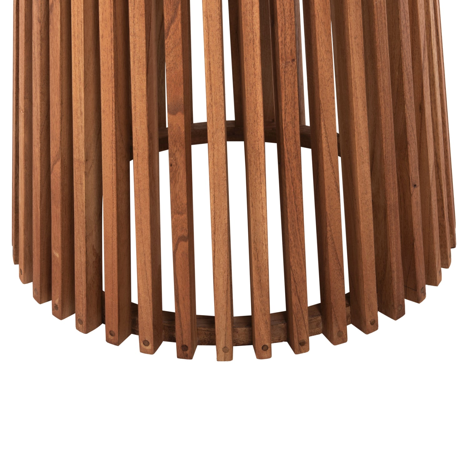 КРЪГЛА ТРАПЕЗНА МАСА FRANTZ МАСИВНО ДЪРВО MINDI ЕСТЕСТВЕН Ф120X76,5Hсм.