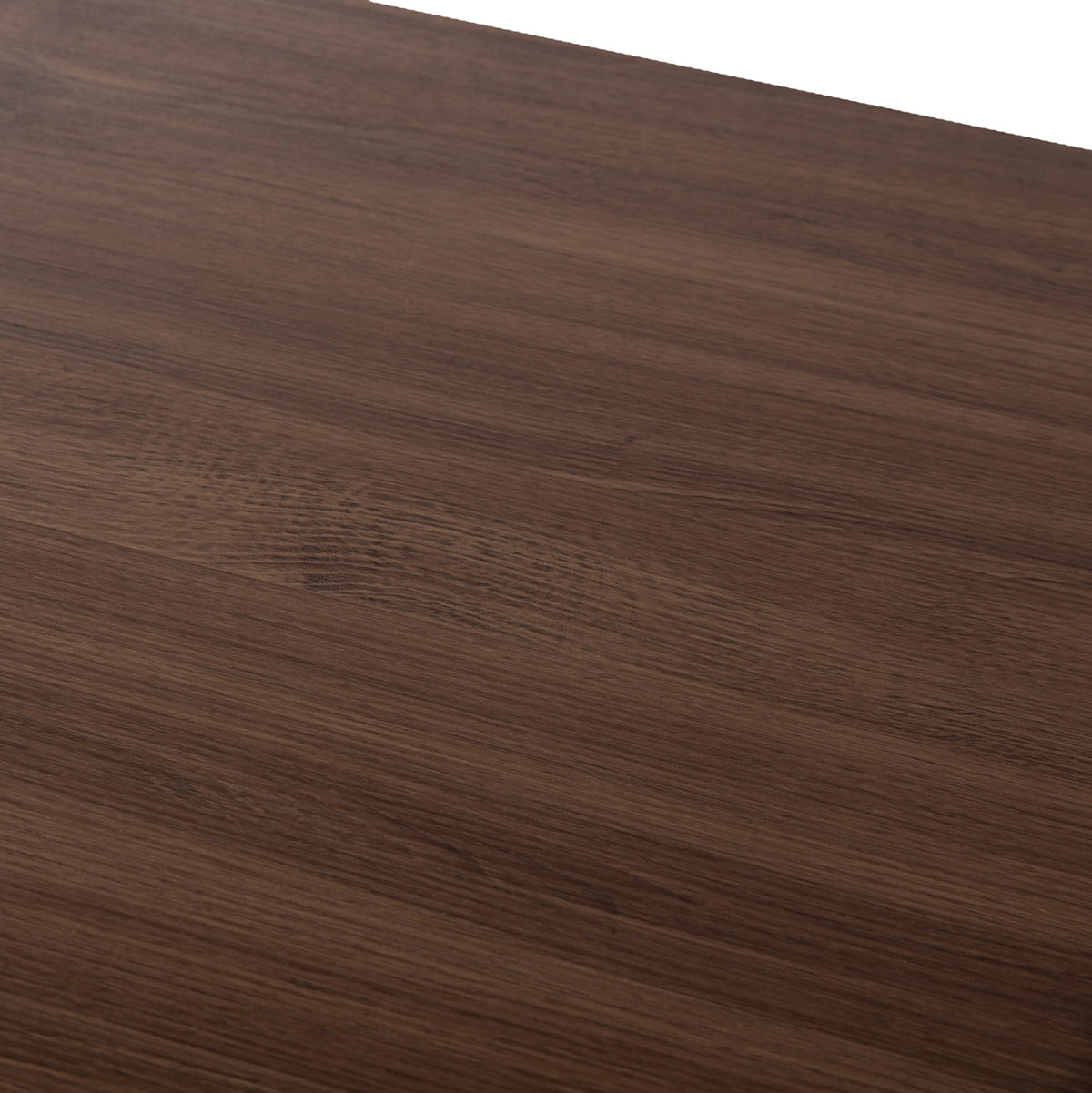 Трапезна маса JAY орехов цвят MDF-черни метални крака 120x70x76Hсм.