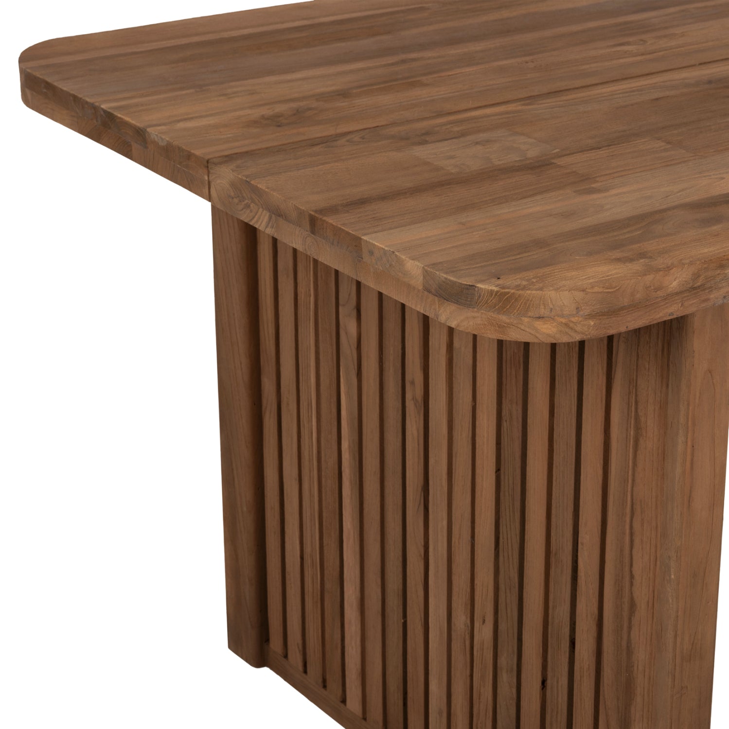 ТРАПЕЗНА МАСА BONTANG РЕЦИКЛИРАН ТИК ЕСТЕСТВЕН РУСТИКАЛЕН ЦВЯТ 200x90x76Hсм.
