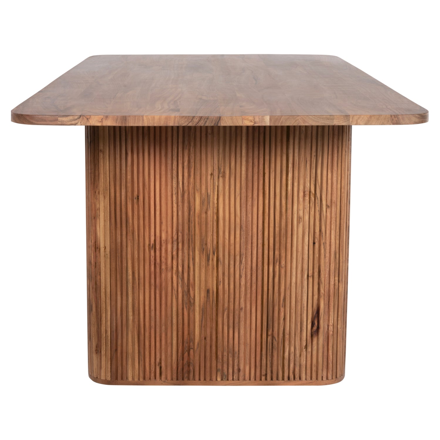Трапезна маса GROOT масив акация натурално 200,5x100x72Hсм.