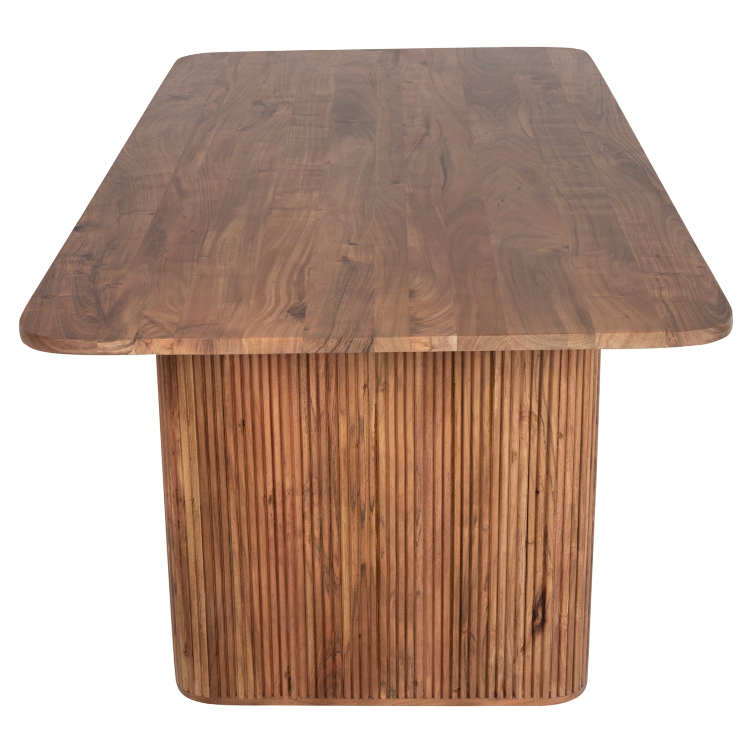 Трапезна маса GROOT масив акация натурално 200,5x100x72Hсм.